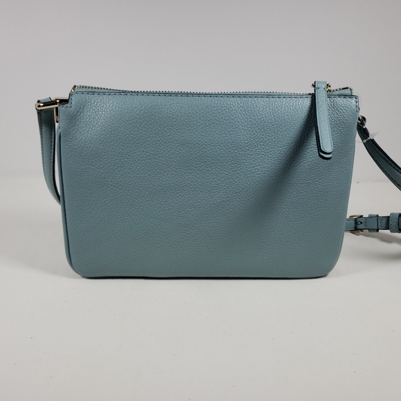 Kate Spade Leather Crossbody Purse - Robin Egg Blue - Picture 3 of 7